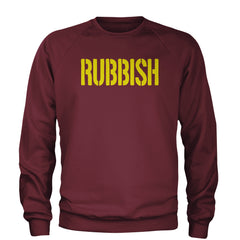 Rubbish Punk Emo Fetch Adult Crewneck Sweatshirt