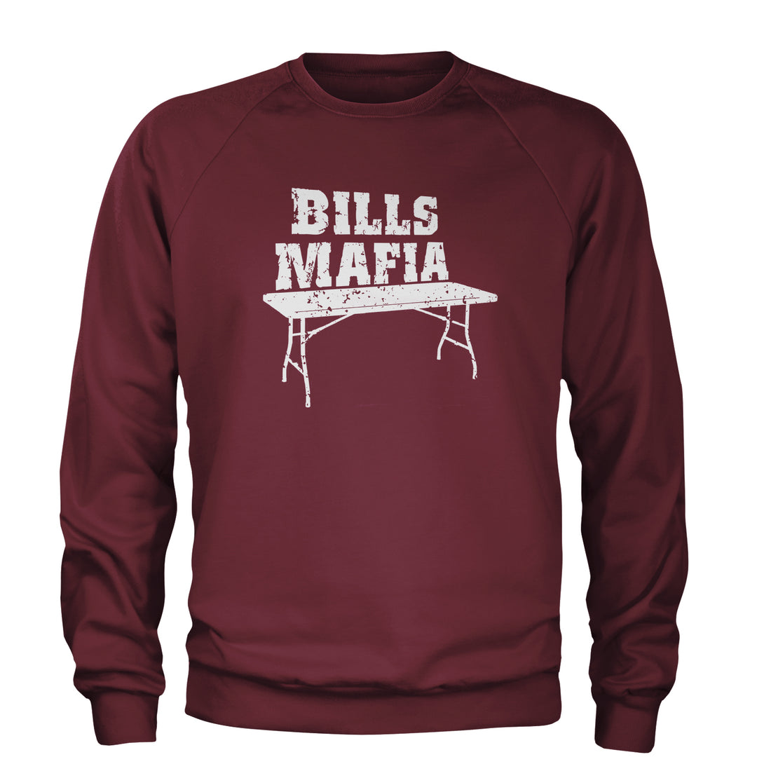 Bills Mafia Football Fan Adult Crewneck Sweatshirt 