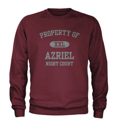Property Of Azriel ACOTAR Adult Crewneck Sweatshirt acotar, court, maas, tamlin, thorns by Expression Tees