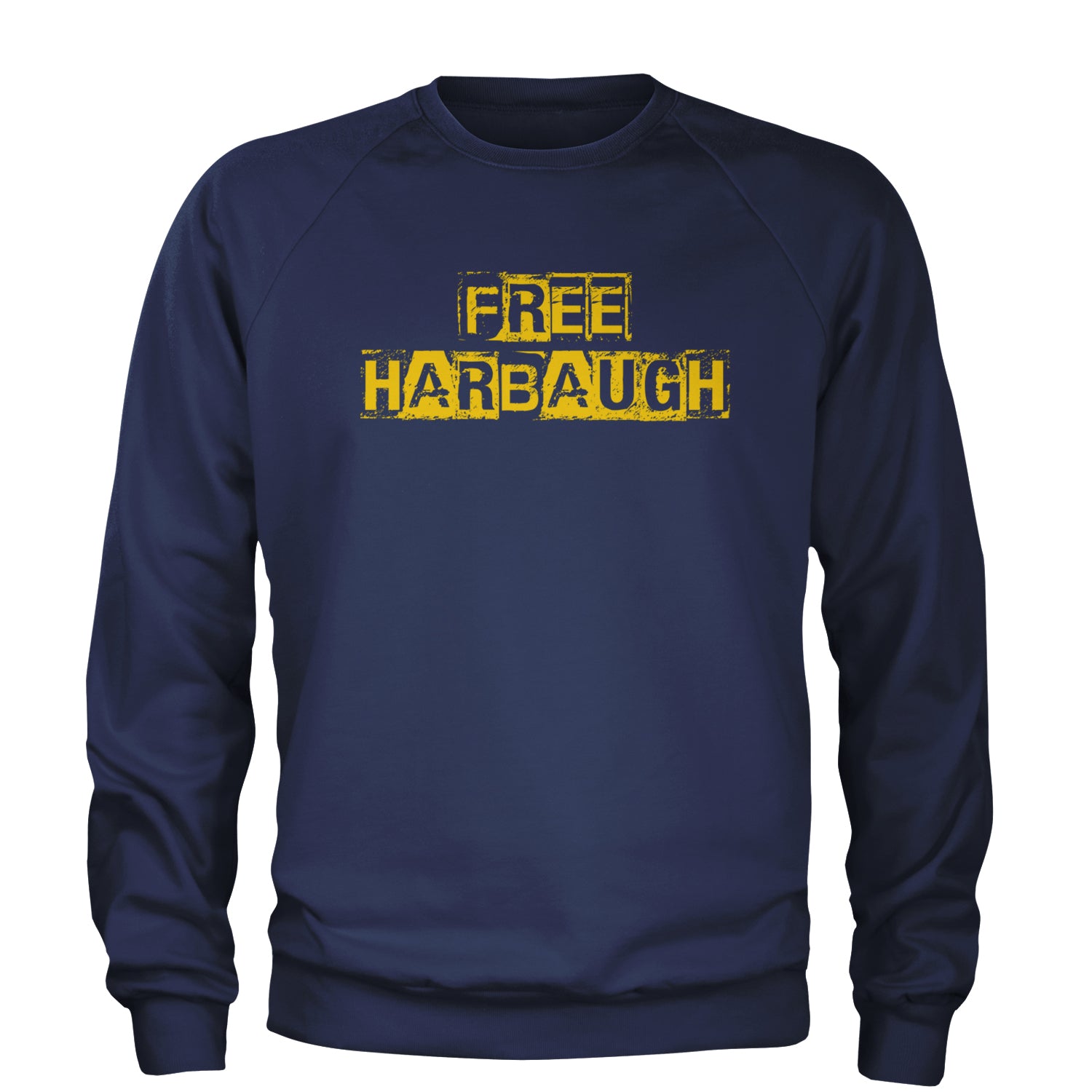 Free Harbaugh Release Our Coach Adult Crewneck Sweatshirt