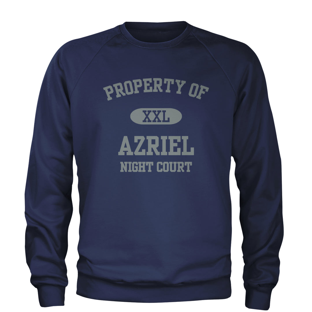 Property Of Azriel ACOTAR Adult Crewneck Sweatshirt acotar, court, maas, tamlin, thorns by Expression Tees