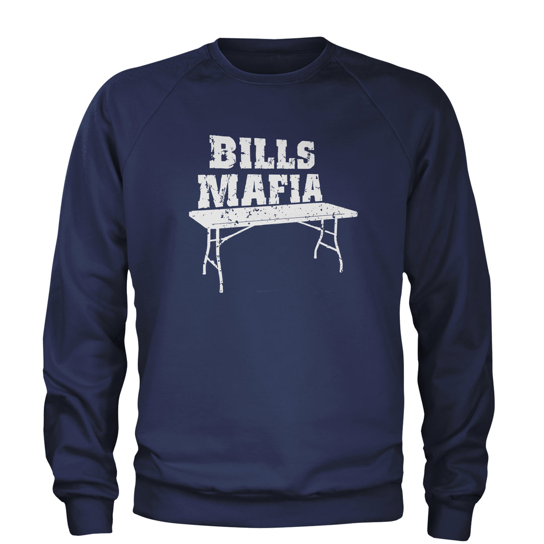 Bills Mafia Football Fan Adult Crewneck Sweatshirt 