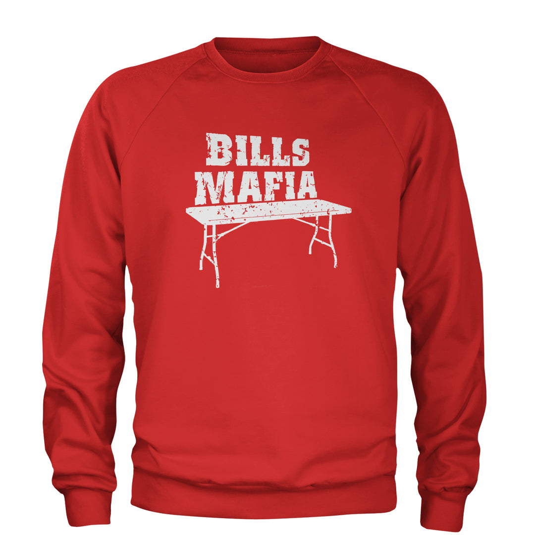 Bills Mafia Football Fan Adult Crewneck Sweatshirt 