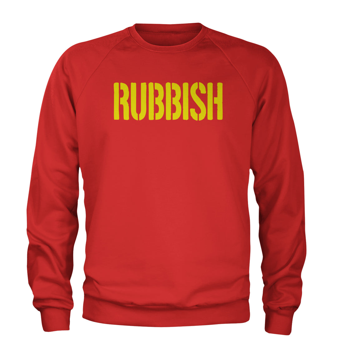 Rubbish Punk Emo Fetch Adult Crewneck Sweatshirt