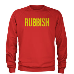 Rubbish Punk Emo Fetch Adult Crewneck Sweatshirt