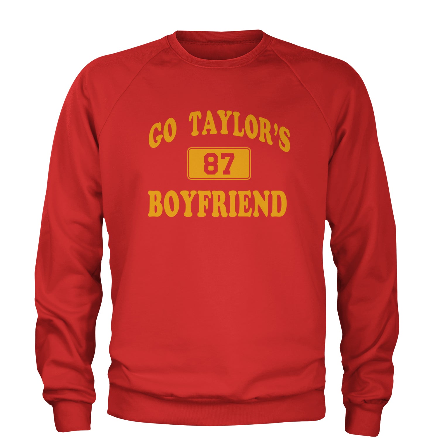 Go Taylor's Boyfriend Kansas City Adult Crewneck Sweatshirt