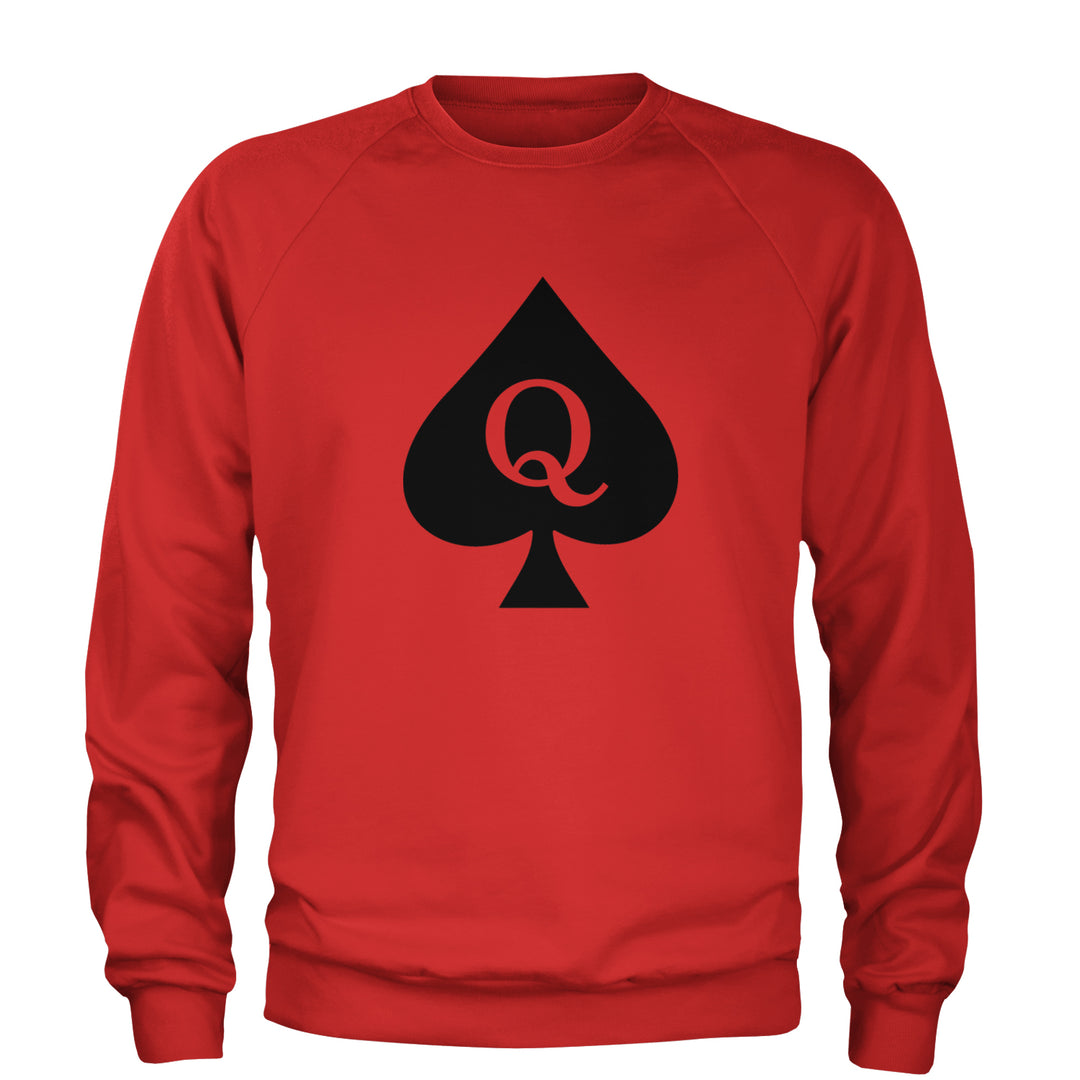 Queen Of Spades QOS Hotwife Adult Crewneck Sweatshirt
