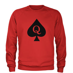 Queen Of Spades QOS Hotwife Adult Crewneck Sweatshirt