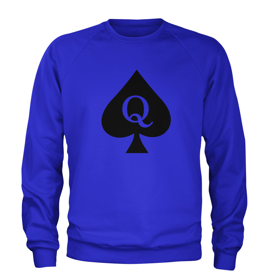 Queen Of Spades QOS Hotwife Adult Crewneck Sweatshirt