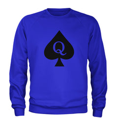 Queen Of Spades QOS Hotwife Adult Crewneck Sweatshirt