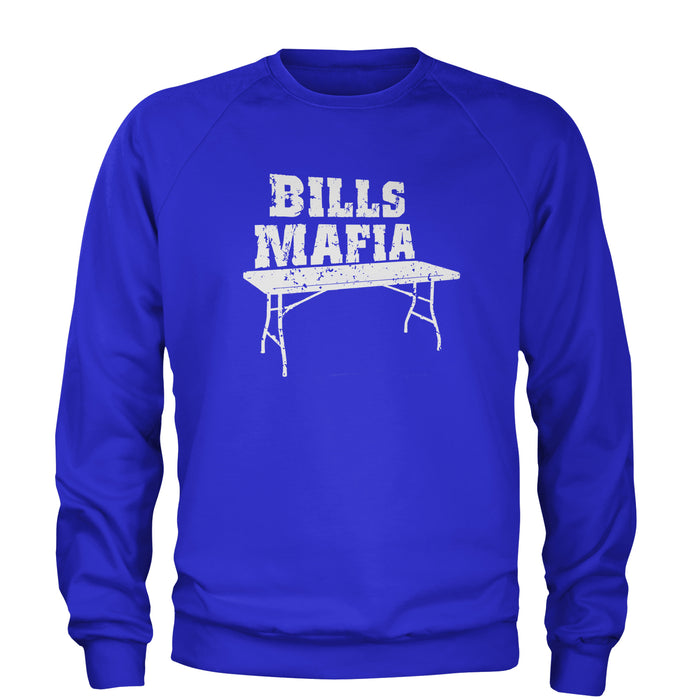 Bills Mafia Football Fan Adult Crewneck Sweatshirt