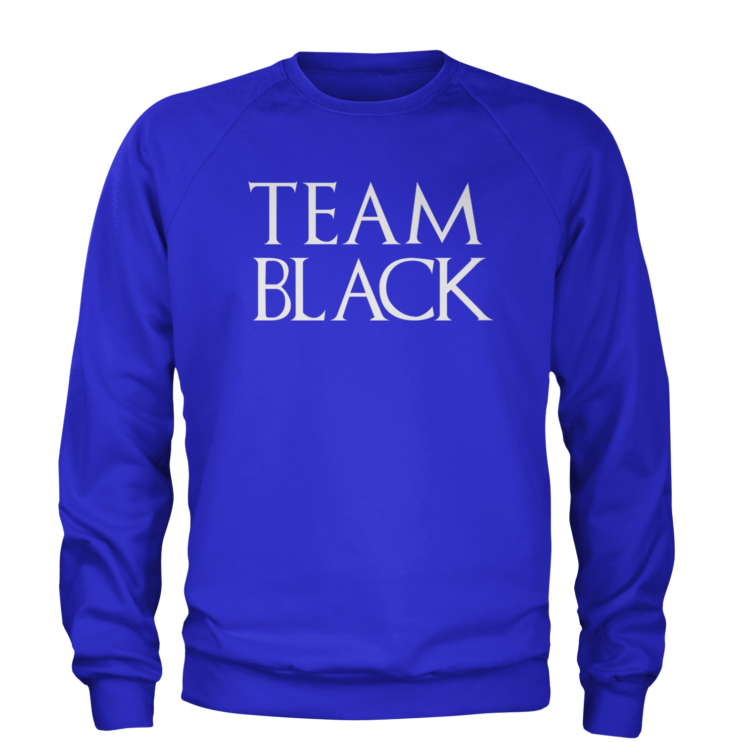 Team Black HotD Adult Crewneck Sweatshirt alicent, hightower, rhaneyra, targaryen by Expression Tees