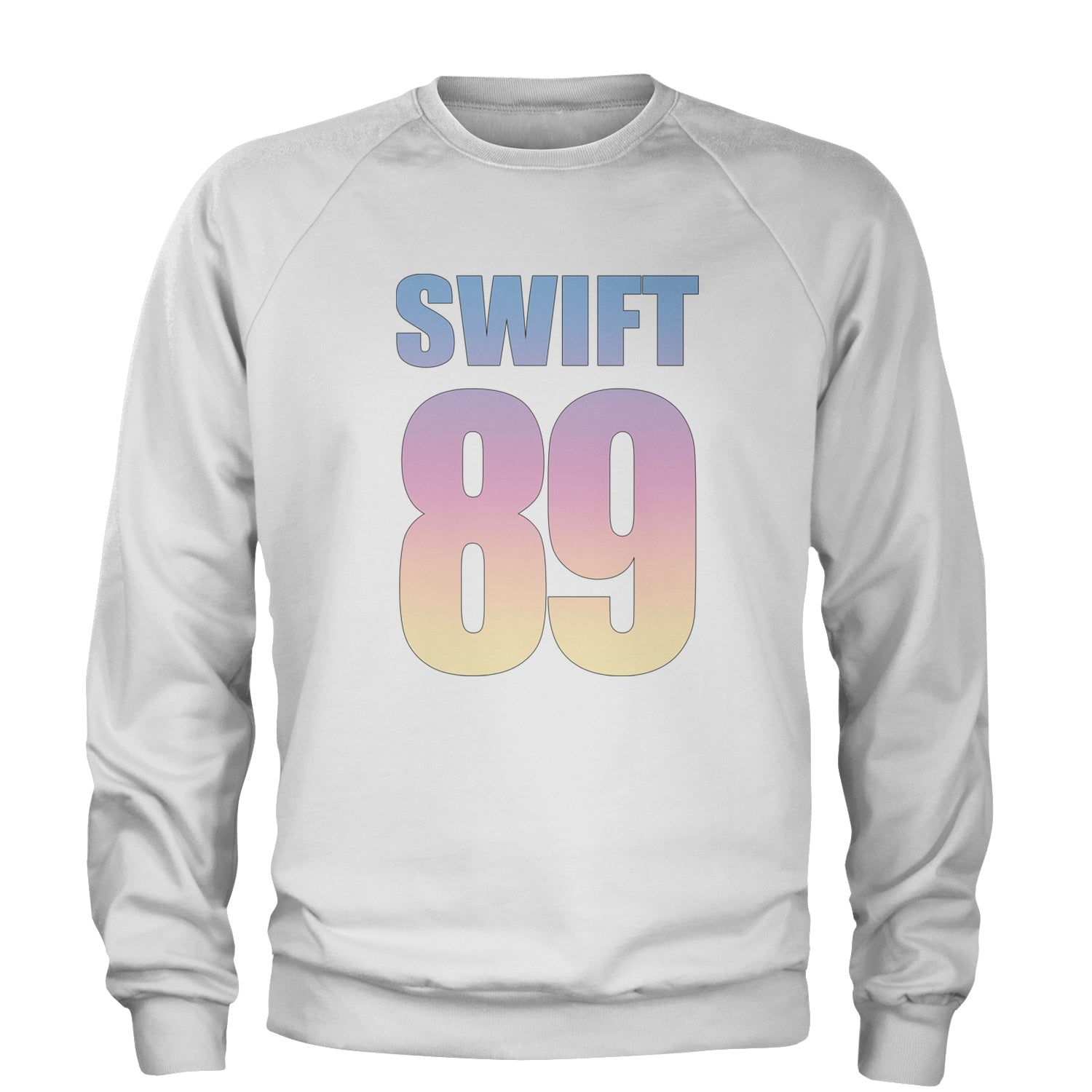 Lover Era Swift 89 Birth Year Music Fan Adult Crewneck Sweatshirt