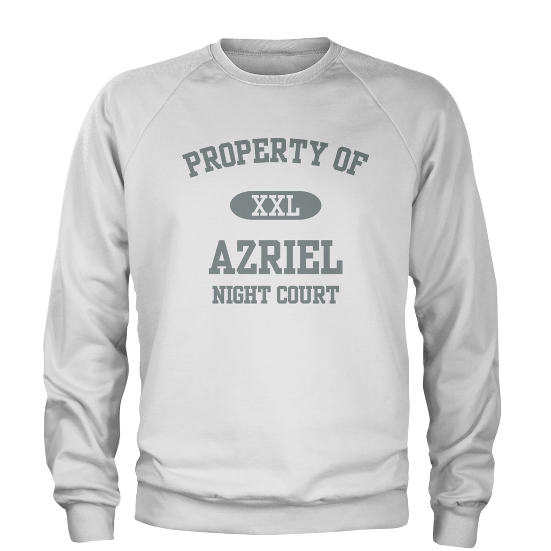 Property Of Azriel ACOTAR Adult Crewneck Sweatshirt acotar, court, maas, tamlin, thorns by Expression Tees