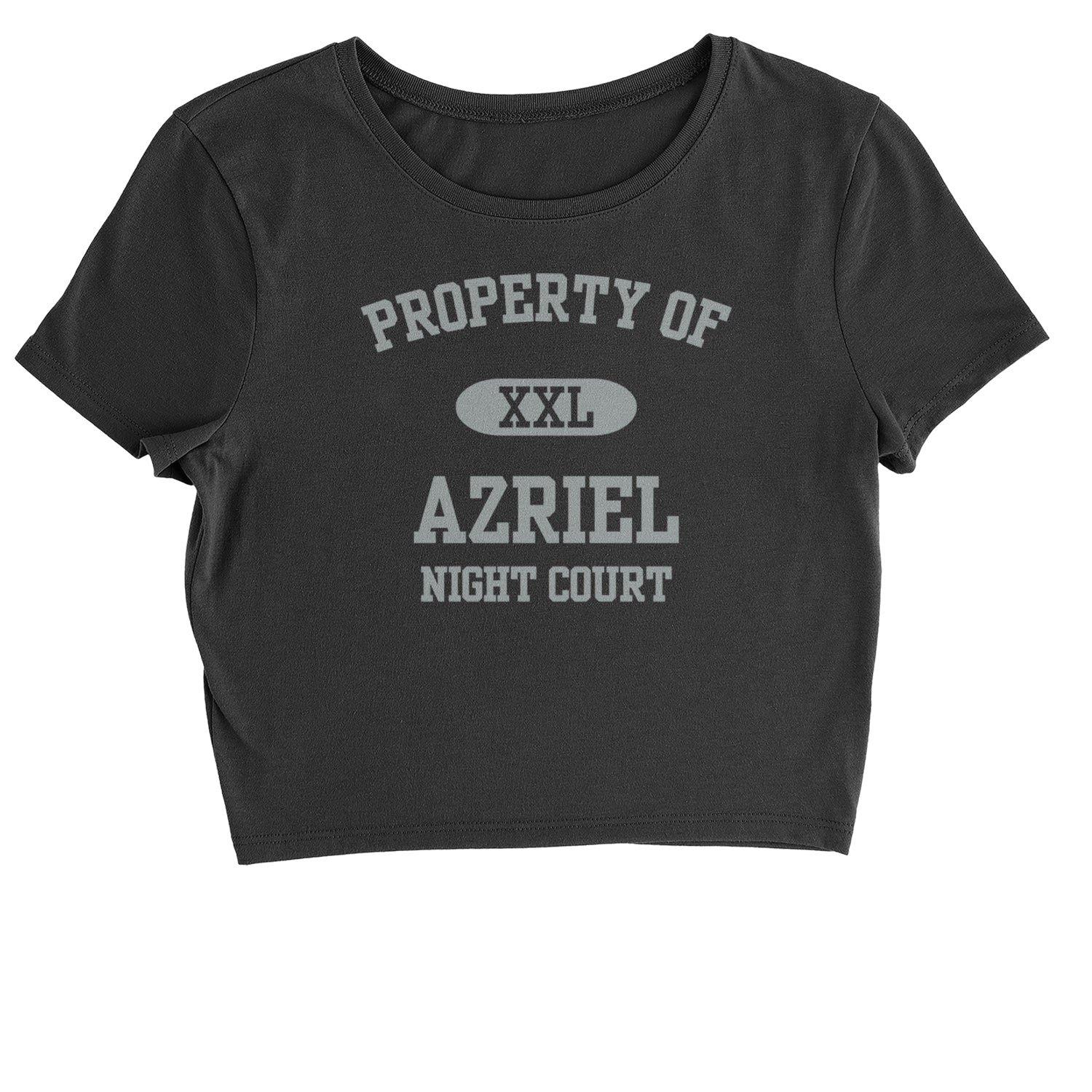 Property Of Azriel ACOTAR Cropped T-Shirt acotar, court, maas, tamlin, thorns by Expression Tees