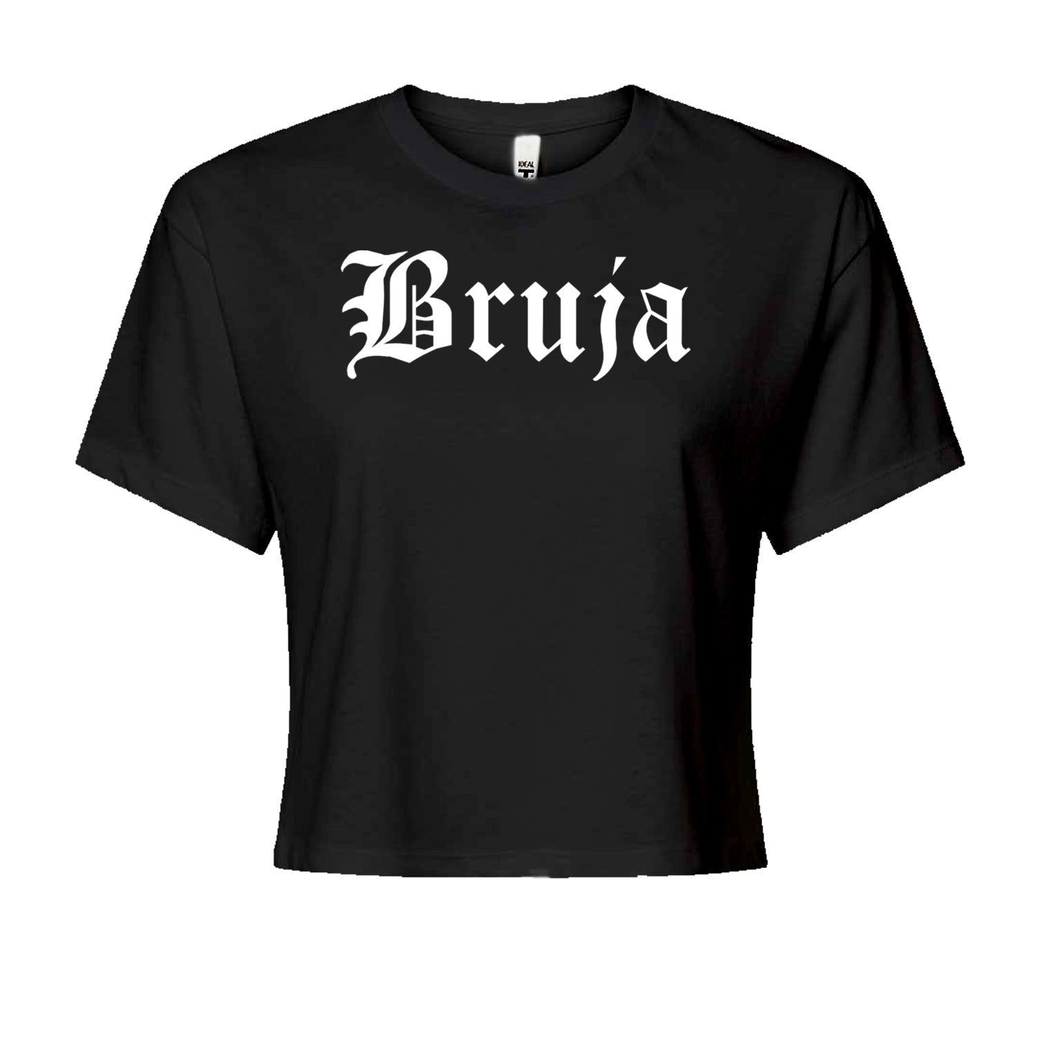 Bruja Gothic Spanish Witch Cropped T-Shirt