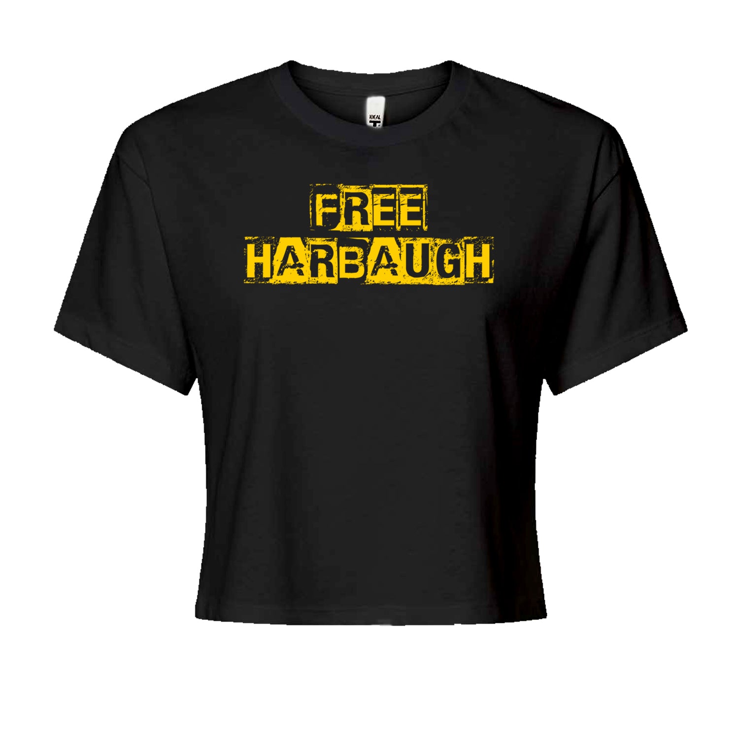 Free Harbaugh Release Our Coach Cropped T-Shirt
