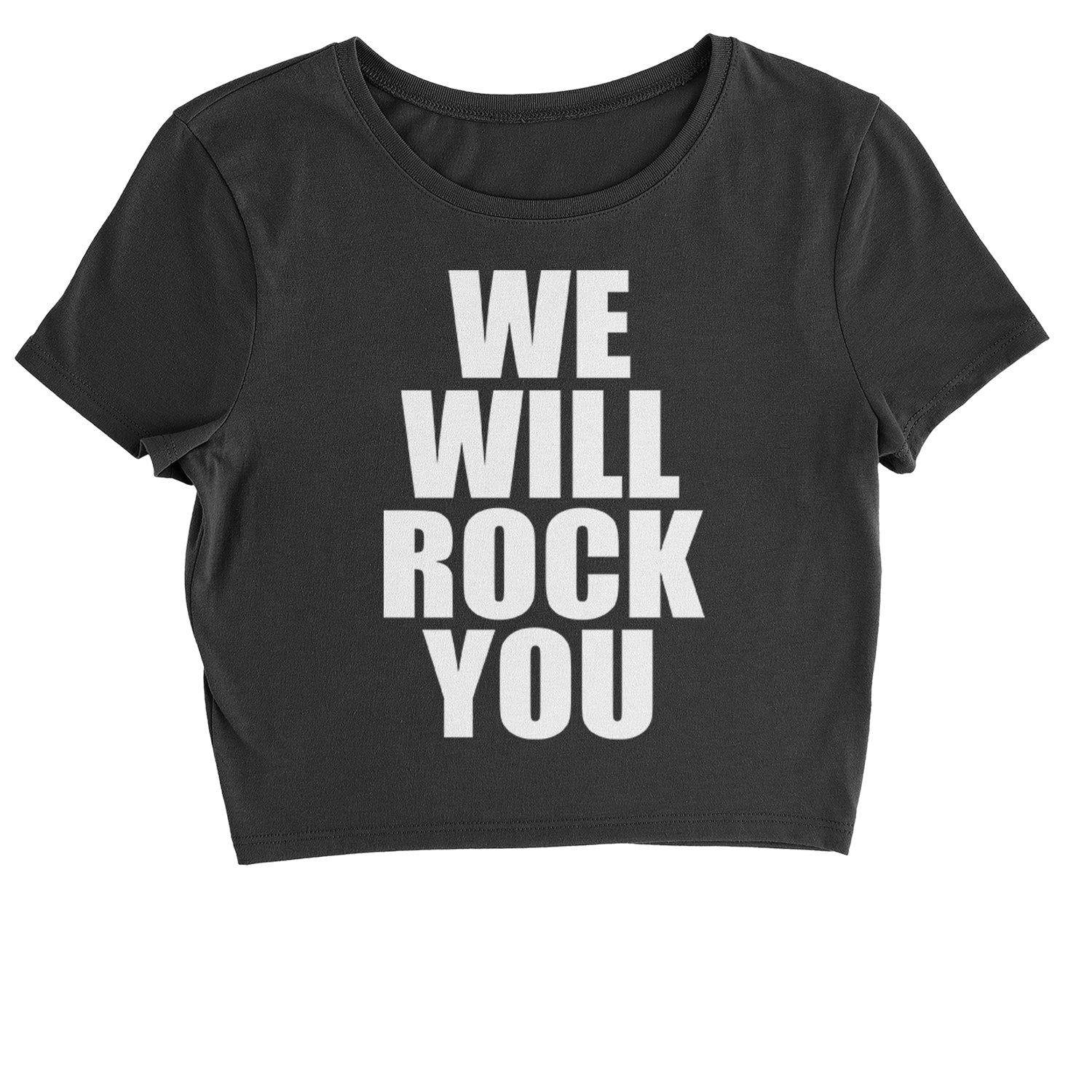 We Will Rock You Cropped T-Shirt #expressiontees by Expression Tees