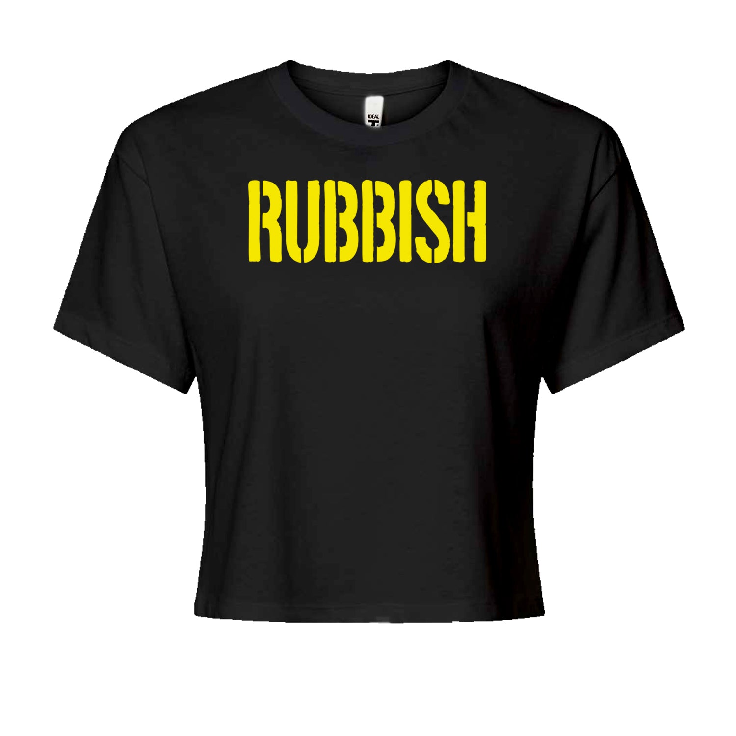 Rubbish Punk Emo Fetch Cropped T-Shirt