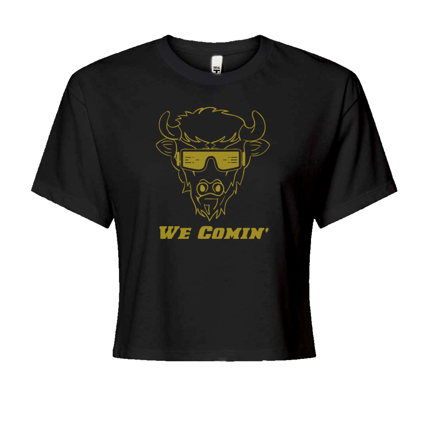 We Coming Coach Prime Colorado Cropped T-Shirt