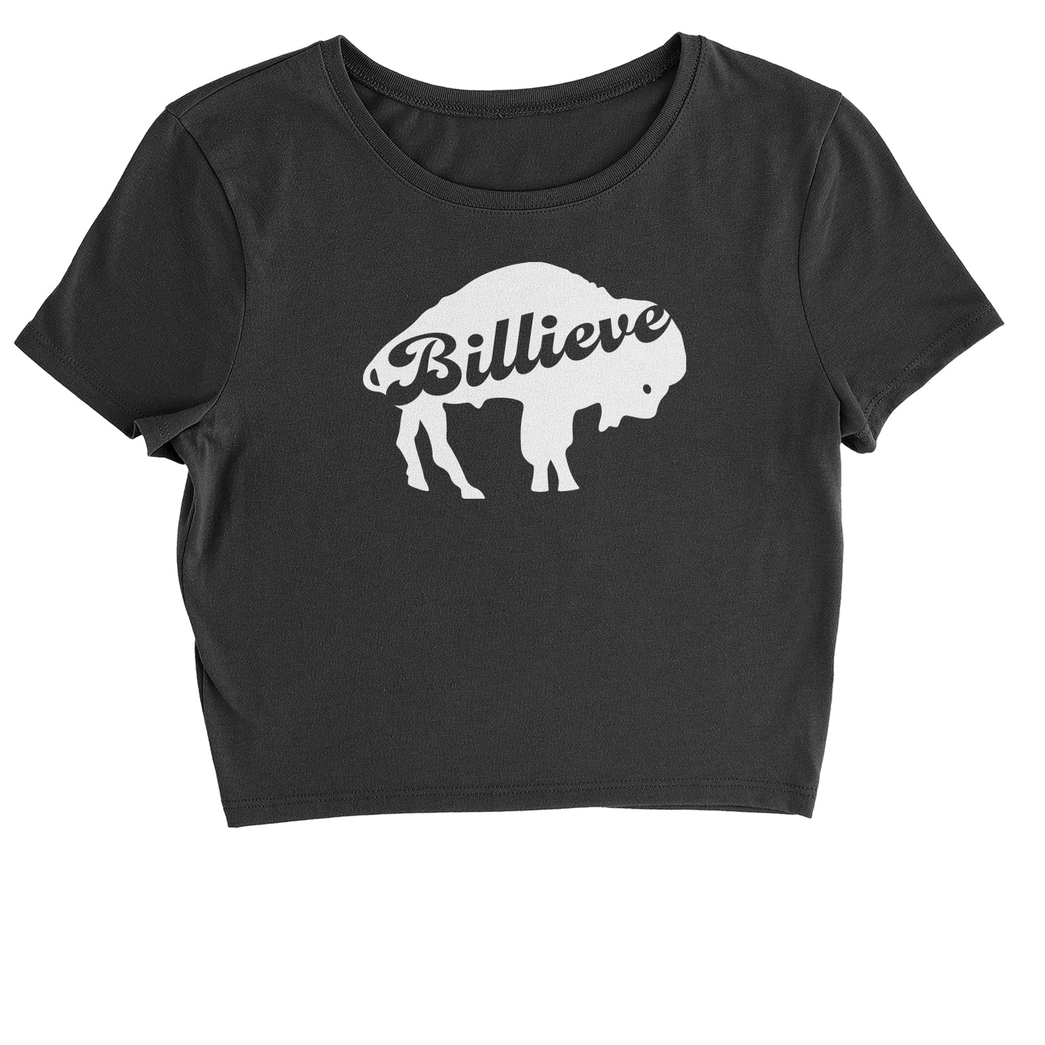 Billieve Bills Mafia Cropped T-Shirt bills, fan, father, football, god, godfather, new, sports, team, york by Expression Tees