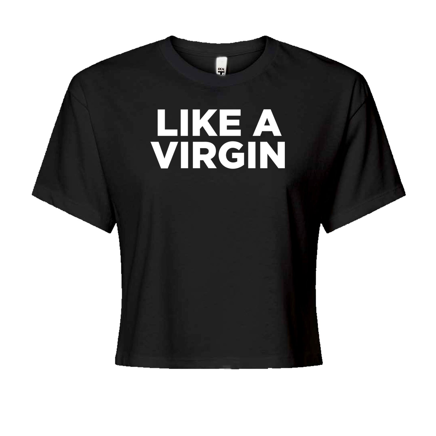 Like A Virgin Material Girl Celebration Cropped T-Shirt