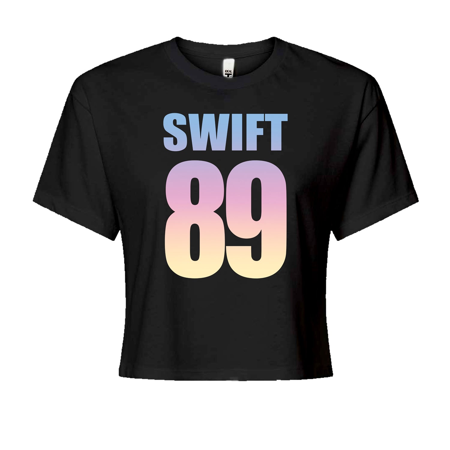 Lover Era Swift 89 Birth Year Music Fan Cropped T-Shirt