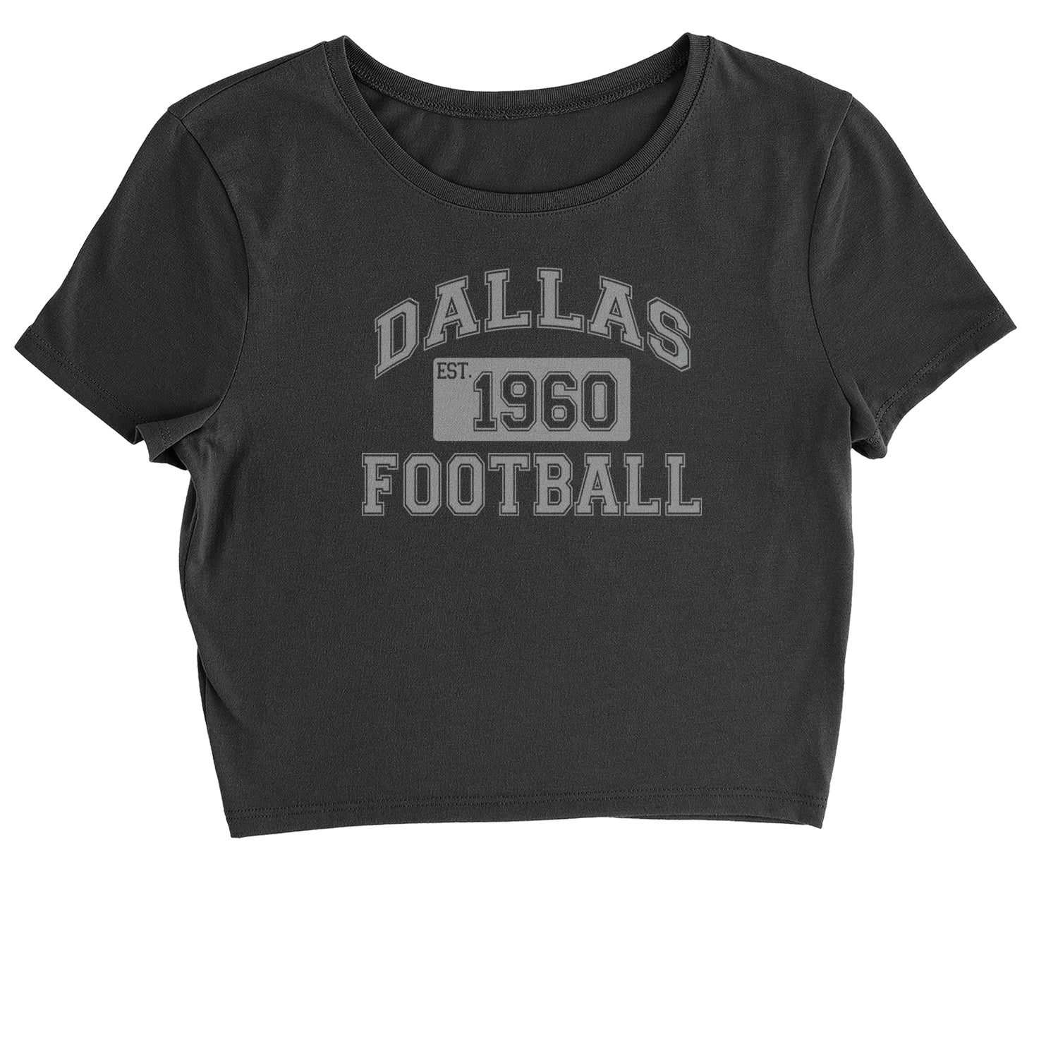 Dallas Football Established 1960 Cropped T-Shirt boys, dem by Expression Tees
