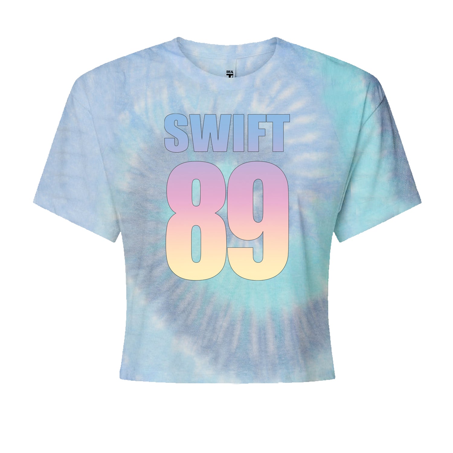 Lover Era Swift 89 Birth Year Music Fan Cropped T-Shirt