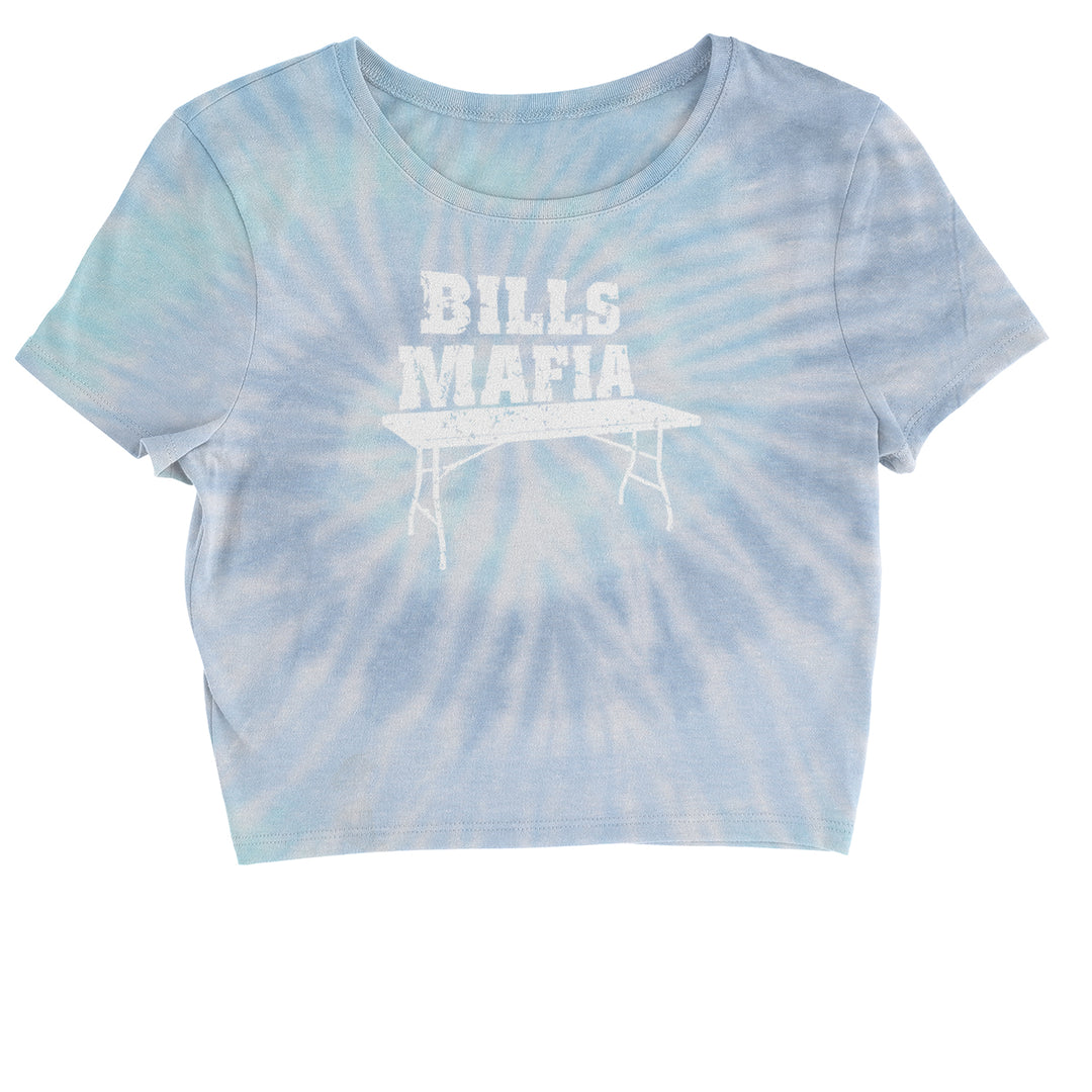 Bills Mafia Football Fan Cropped T-Shirt 