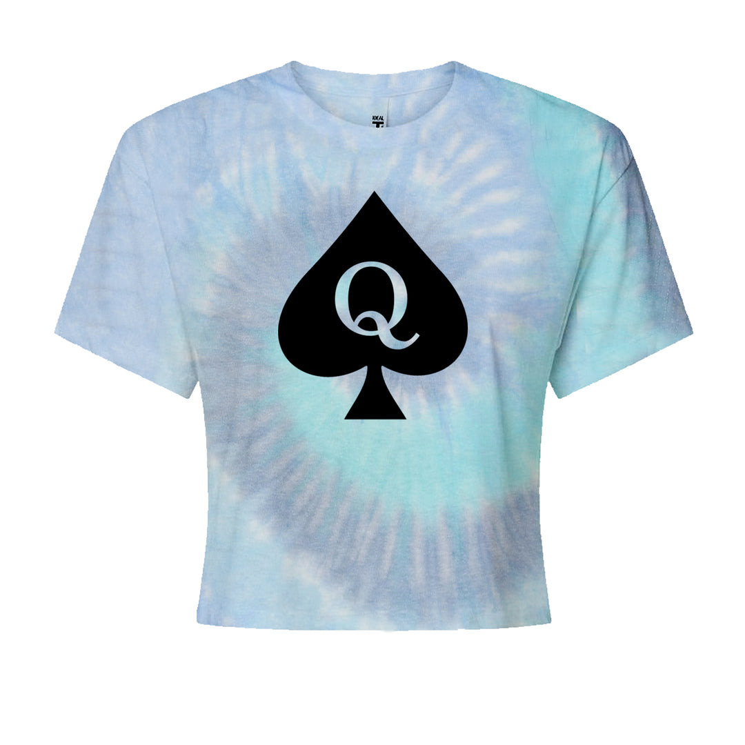 Queen Of Spades QOS Hotwife Cropped T-Shirt