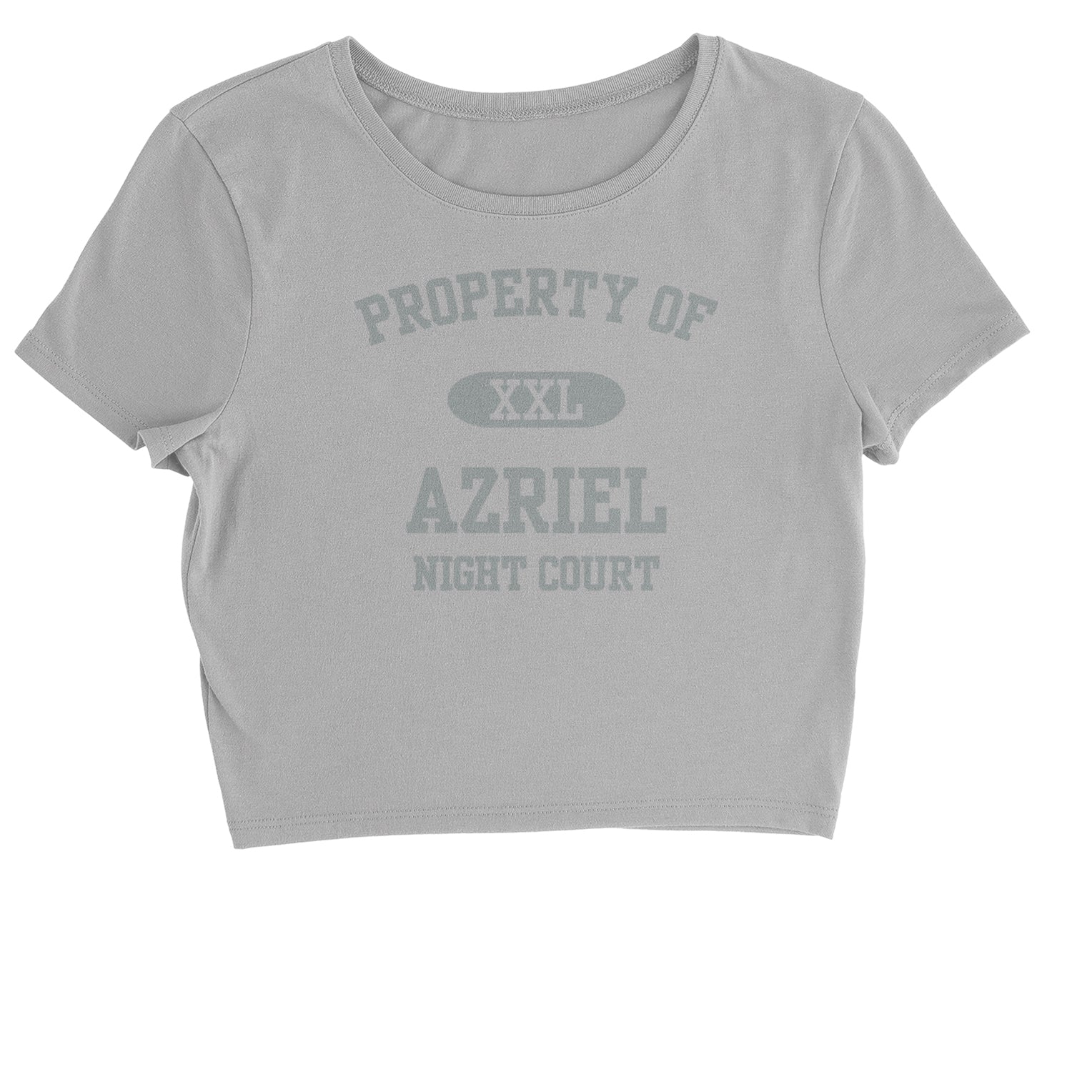 Property Of Azriel ACOTAR Cropped T-Shirt acotar, court, maas, tamlin, thorns by Expression Tees