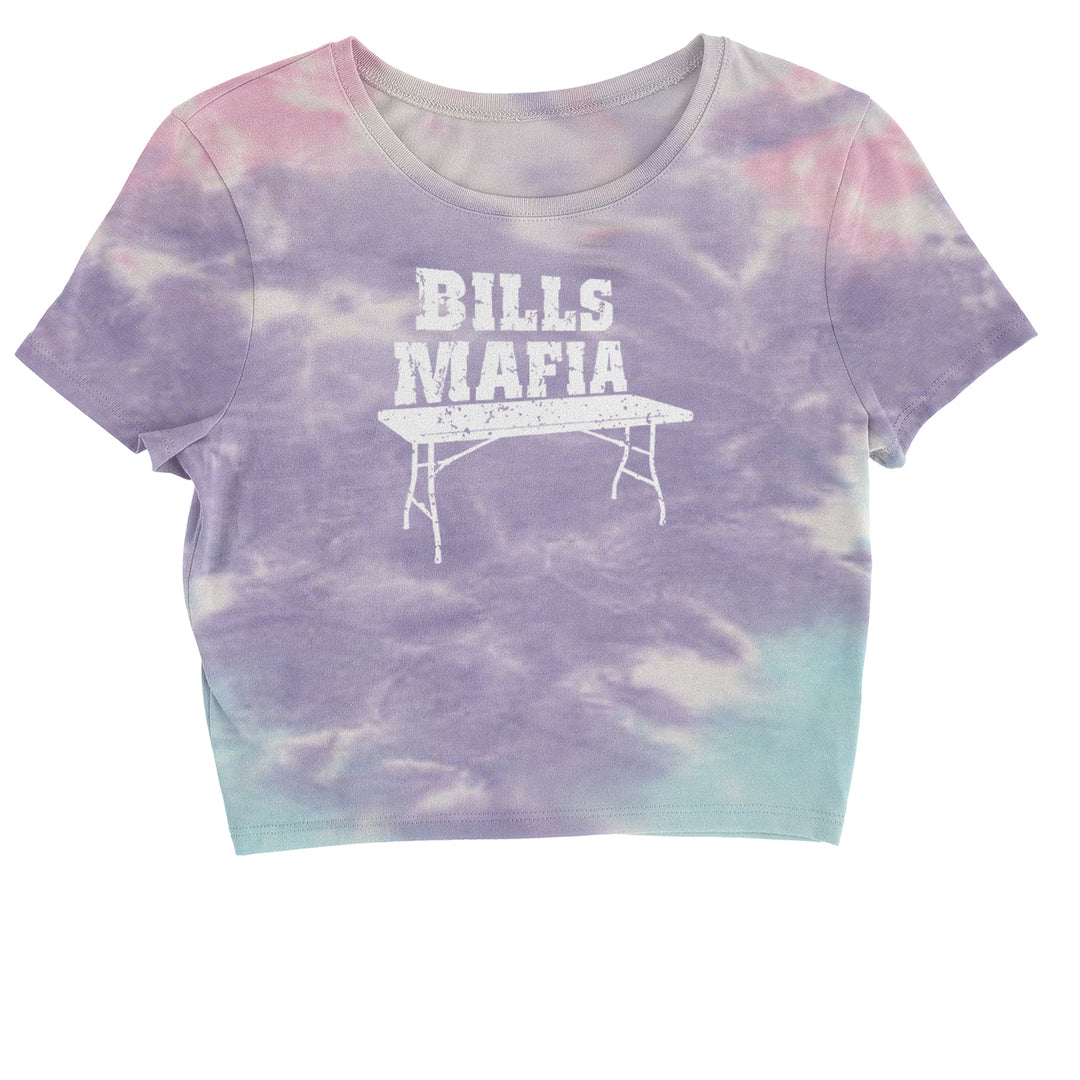 Bills Mafia Football Fan Cropped T-Shirt 