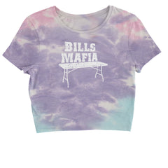 Bills Mafia Football Fan Cropped T-Shirt 