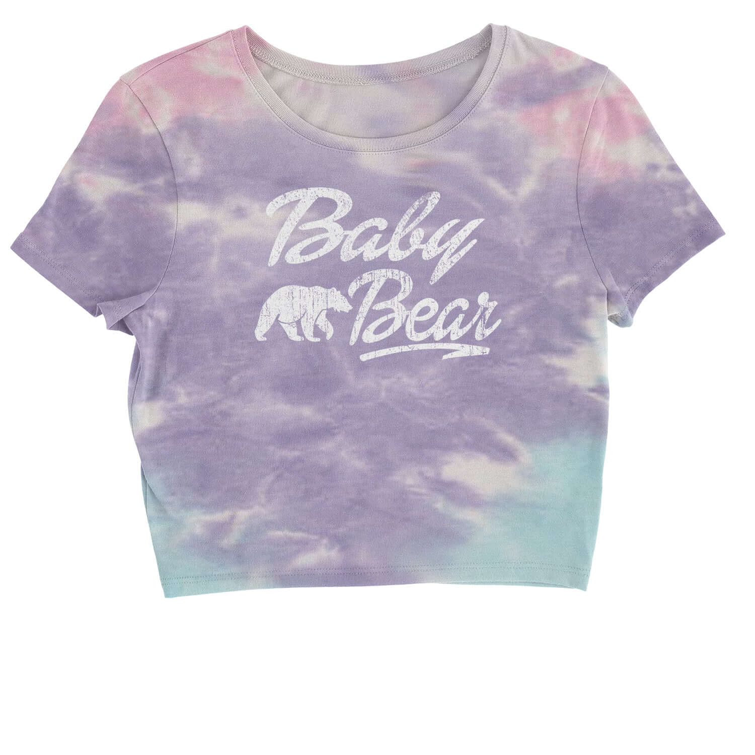 Baby Bear Cub Cropped T-Shirt bear, cub, family, matching, shirts, tribe by Expression Tees