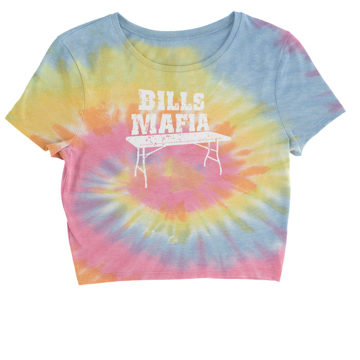 Bills Mafia Football Fan Cropped T-Shirt