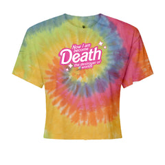 Now I am Become Death Barbenheimer Cropped T-Shirt