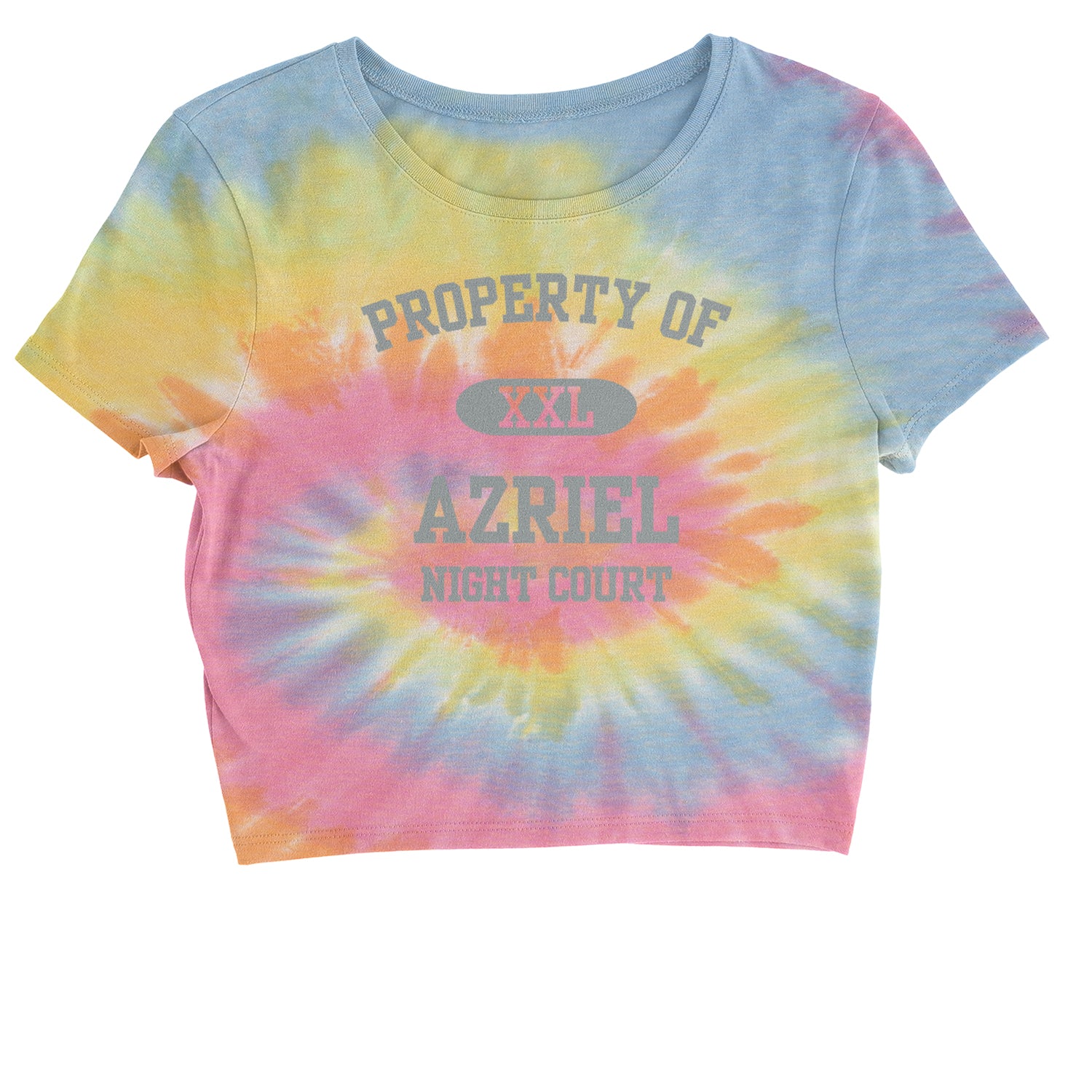 Property Of Azriel ACOTAR Cropped T-Shirt acotar, court, maas, tamlin, thorns by Expression Tees