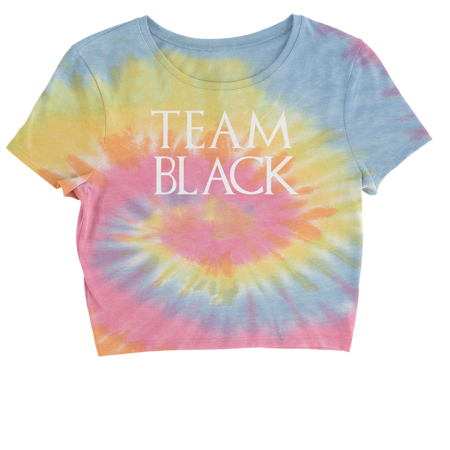 Team Black HotD Cropped T-Shirt alicent, hightower, rhaneyra, targaryen by Expression Tees
