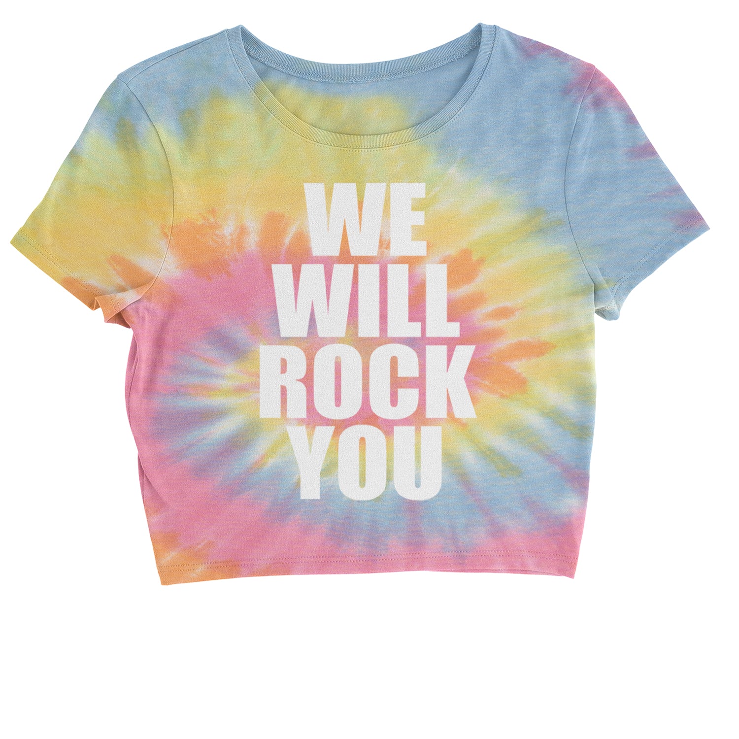We Will Rock You Cropped T-Shirt #expressiontees by Expression Tees
