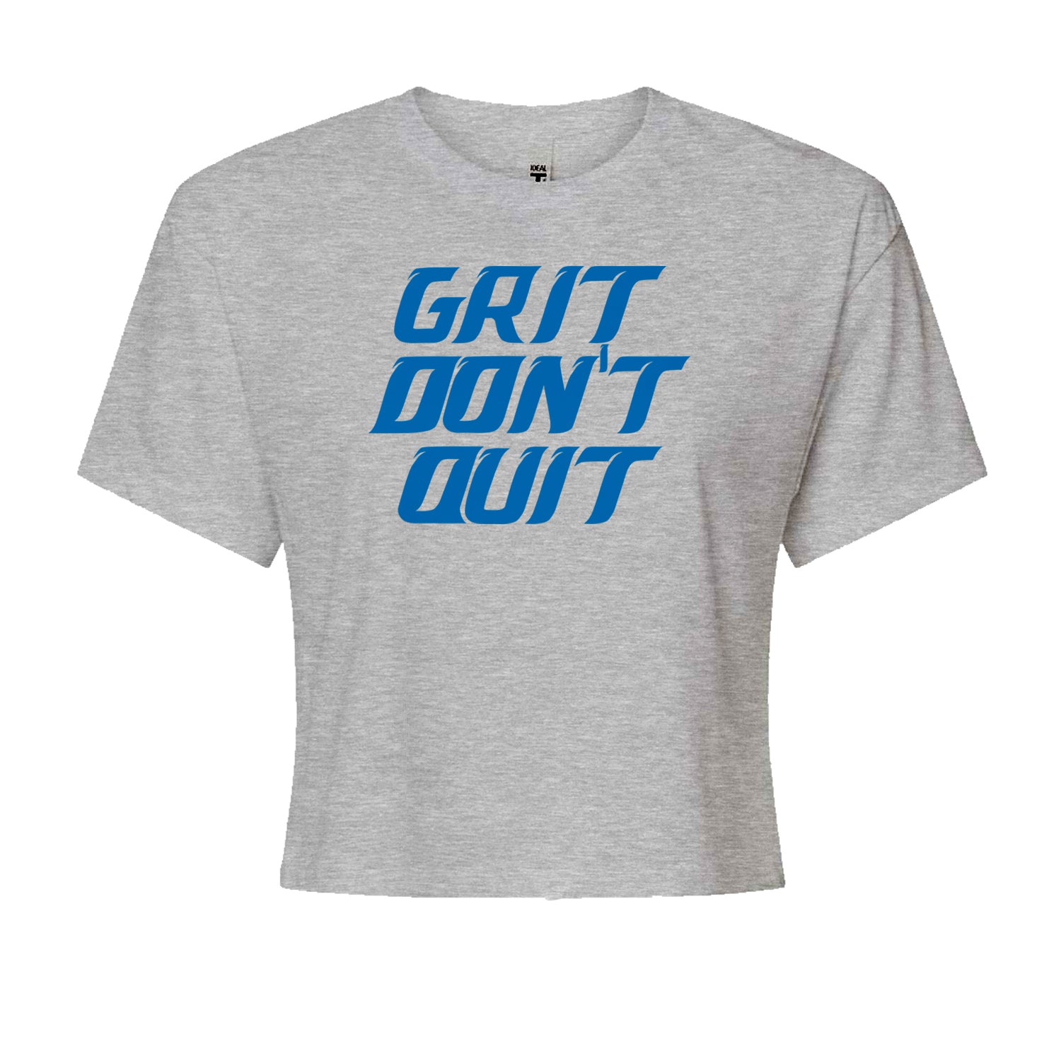 Grit Don't Quit Detroit  Cropped T-Shirt