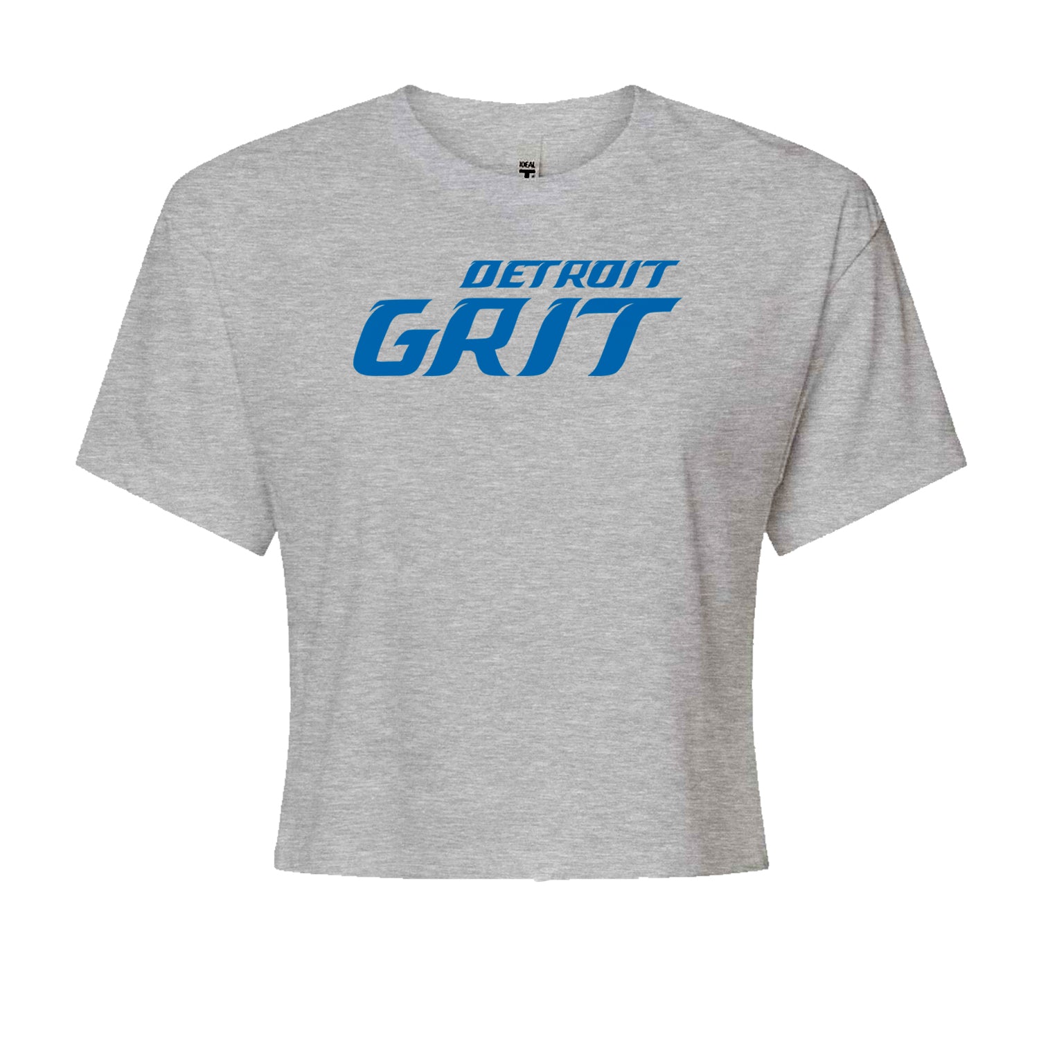 Grit Detroit Football Hard Knocks Cropped T-Shirt