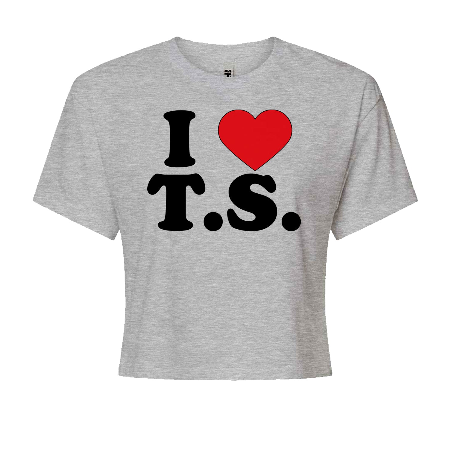 I Heart Taylor Concert Music Lover  Cropped T-Shirt
