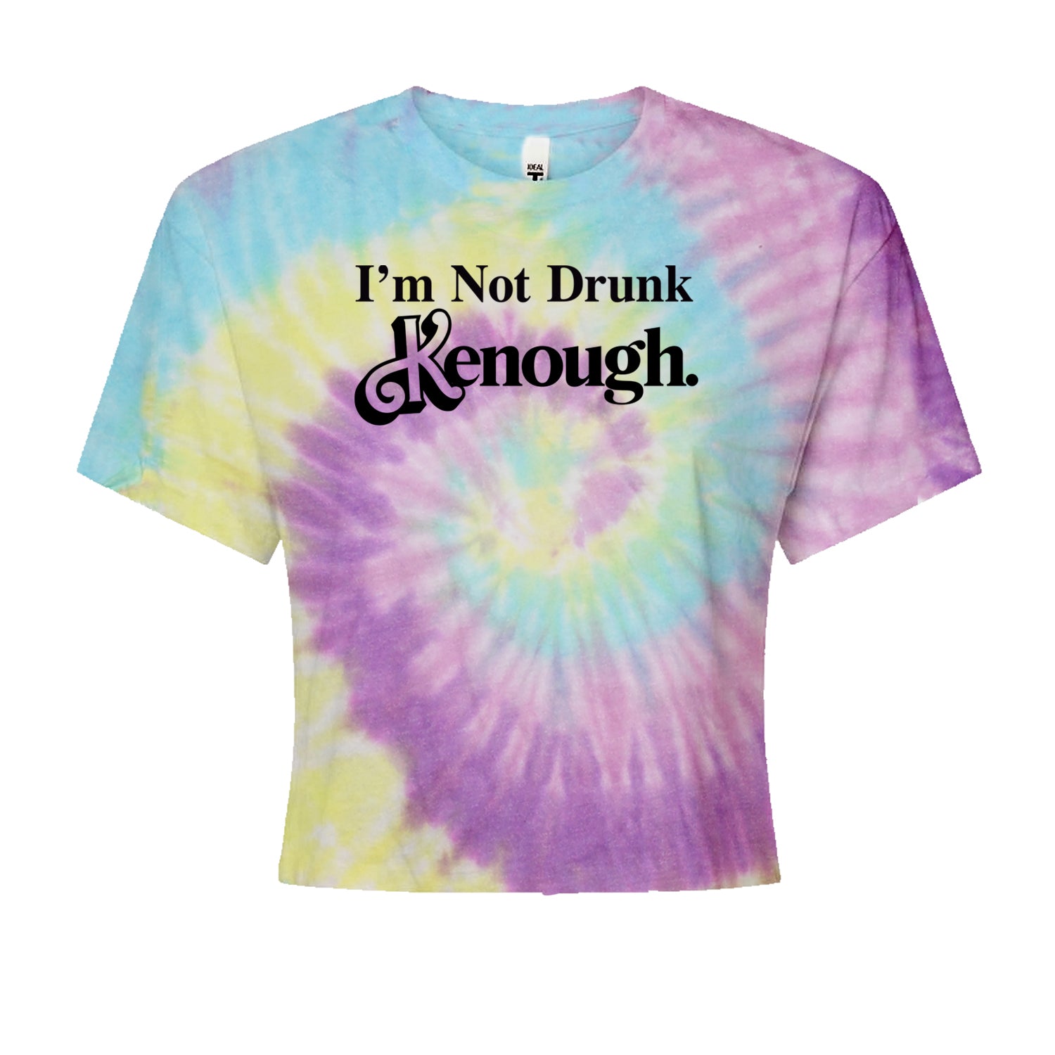 I'm Not Drunk Kenough Barbenheimer Cropped T-Shirt