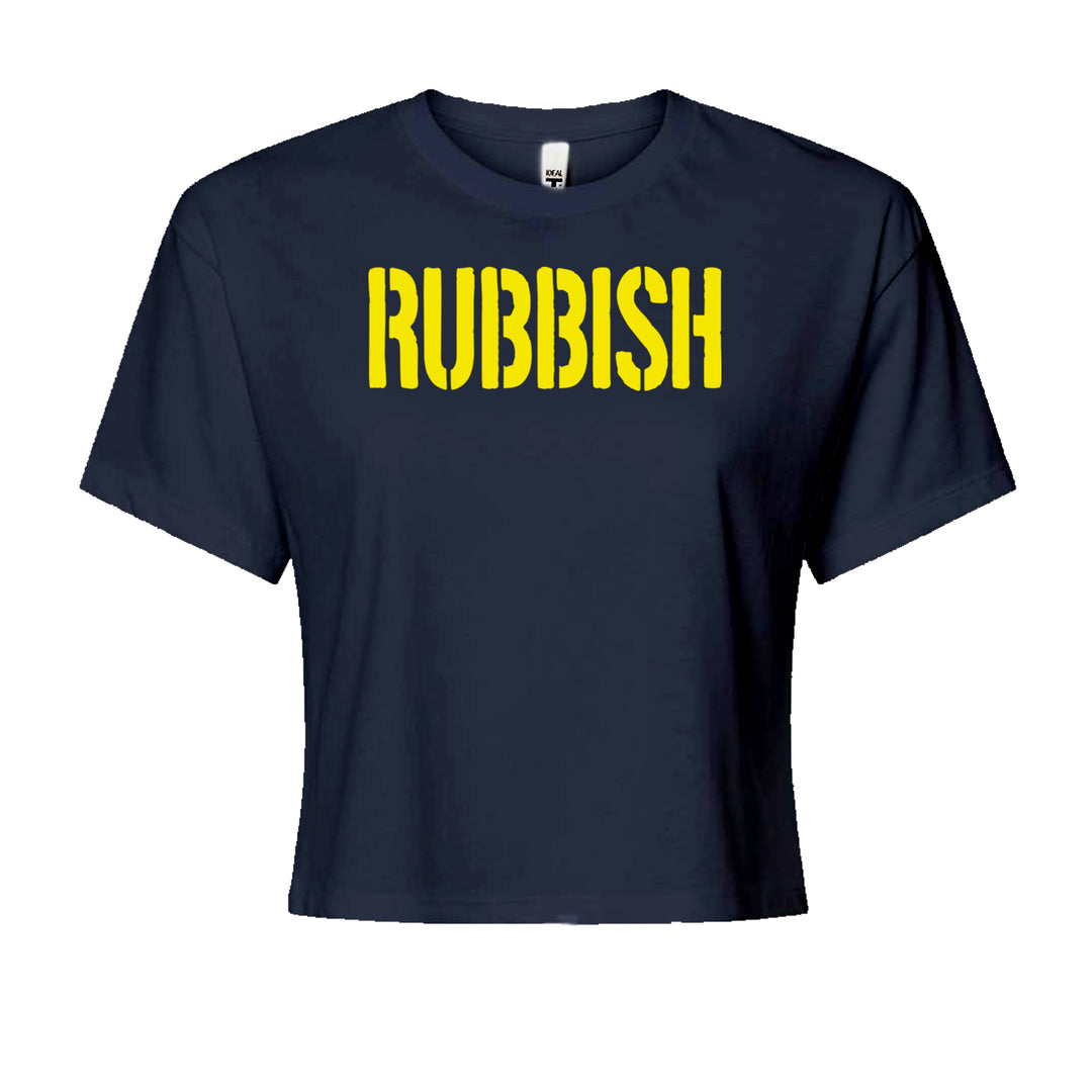 Rubbish Punk Emo Fetch Cropped T-Shirt