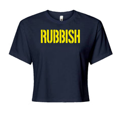 Rubbish Punk Emo Fetch Cropped T-Shirt