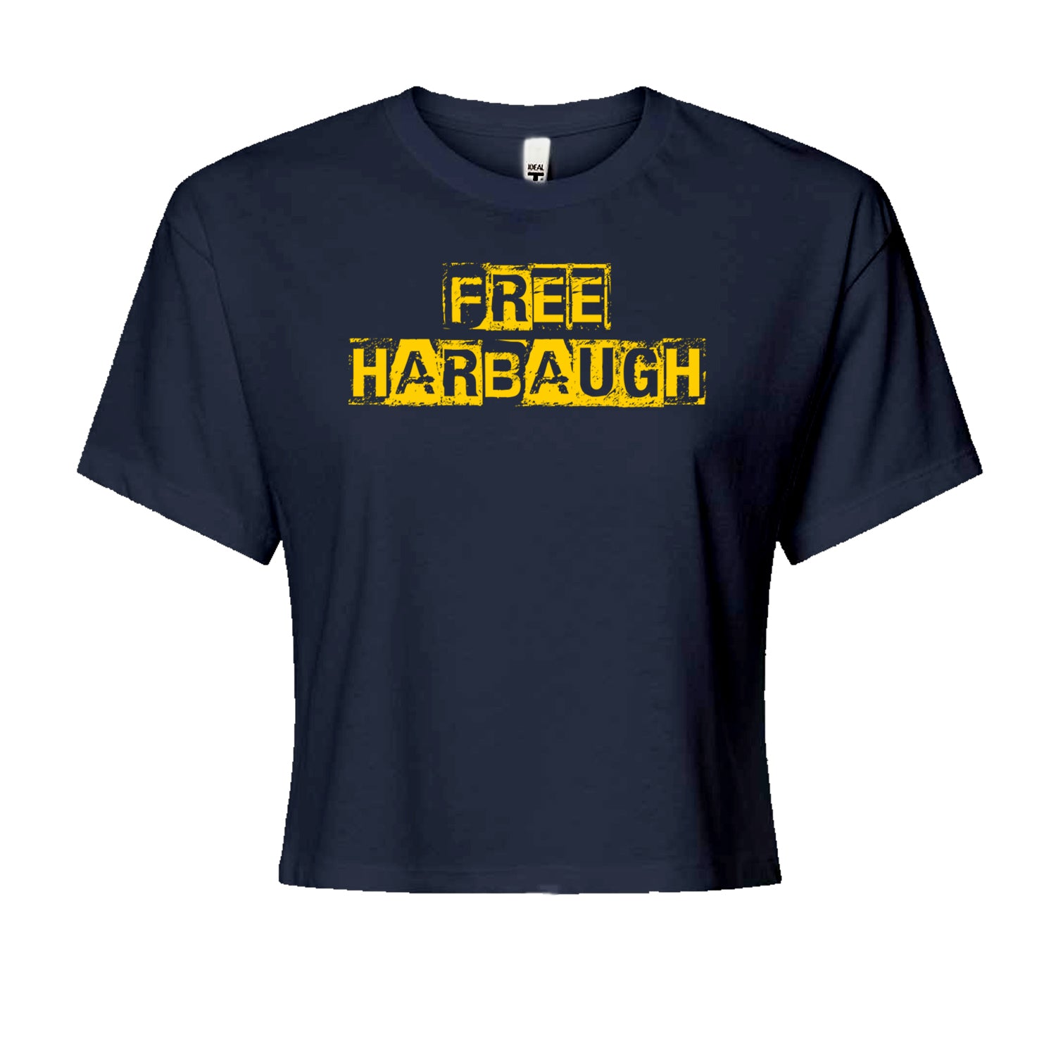 Free Harbaugh Release Our Coach Cropped T-Shirt