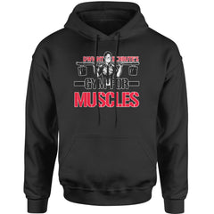 Dwight Schrute Gym For Muscles Office Workout Adult Hoodie Sweatshirt