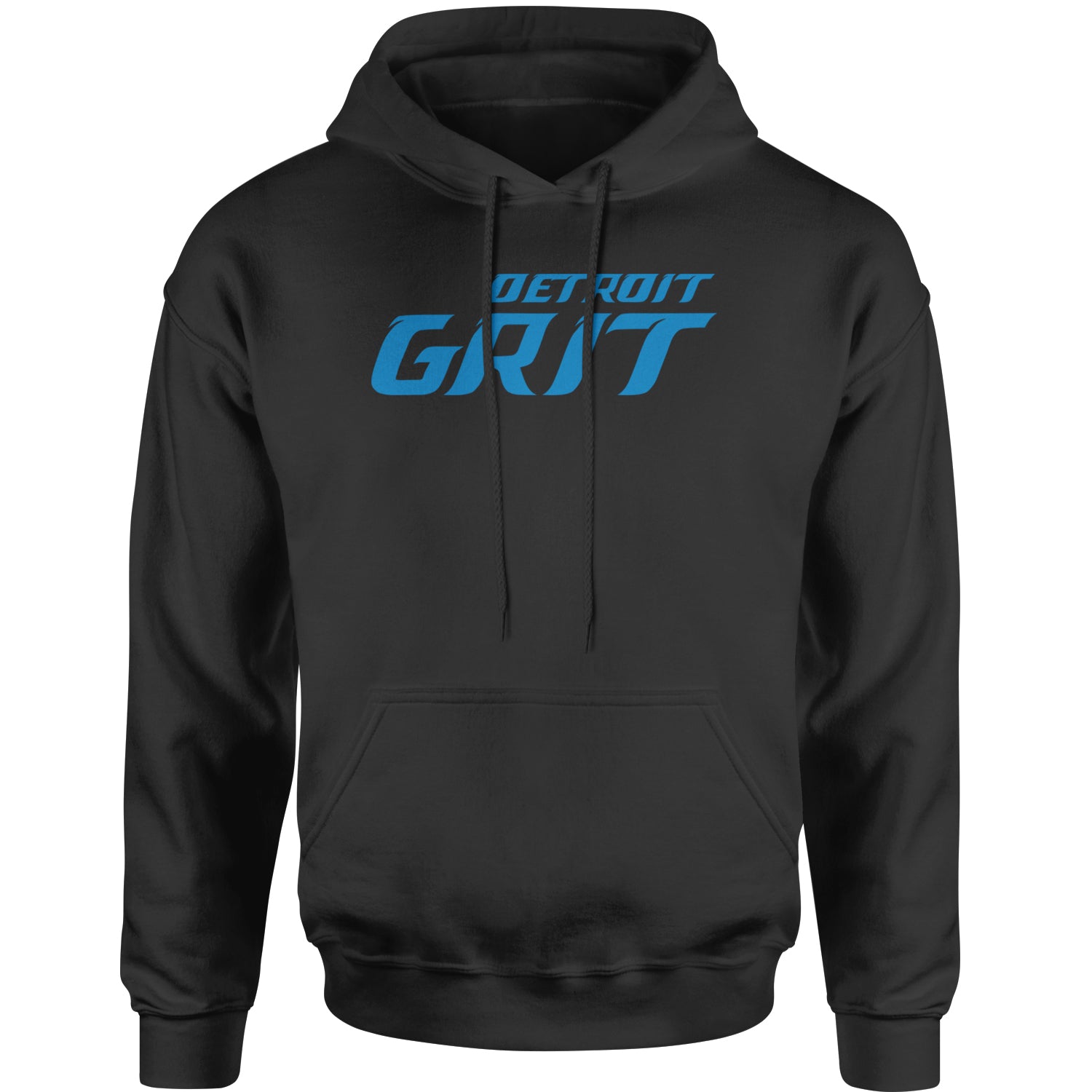 Grit Detroit Football Hard Knocks Adult Hoodie Sweatshirt