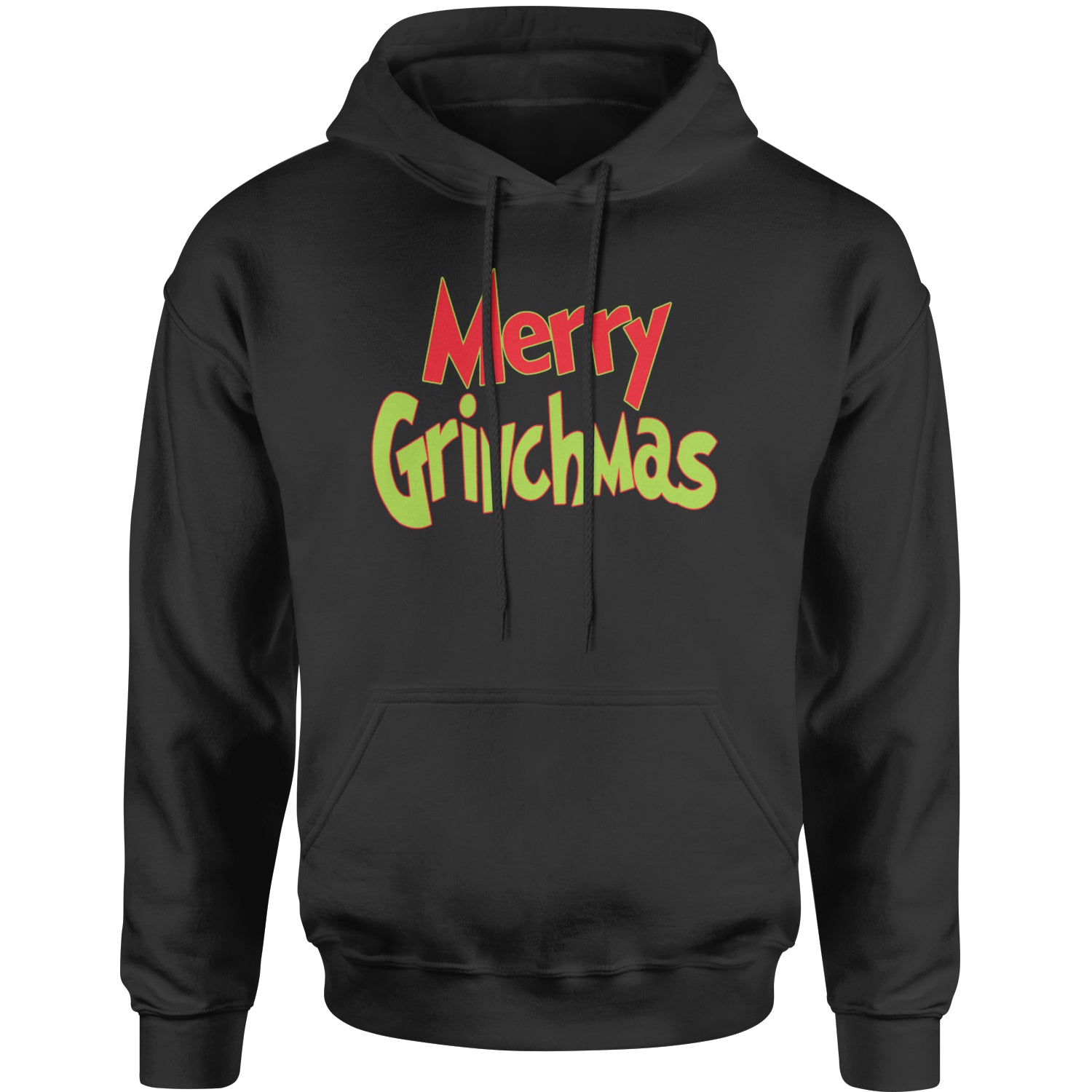 Merry Grinchmas Jolly Merry Christmas Adult Hoodie Sweatshirt